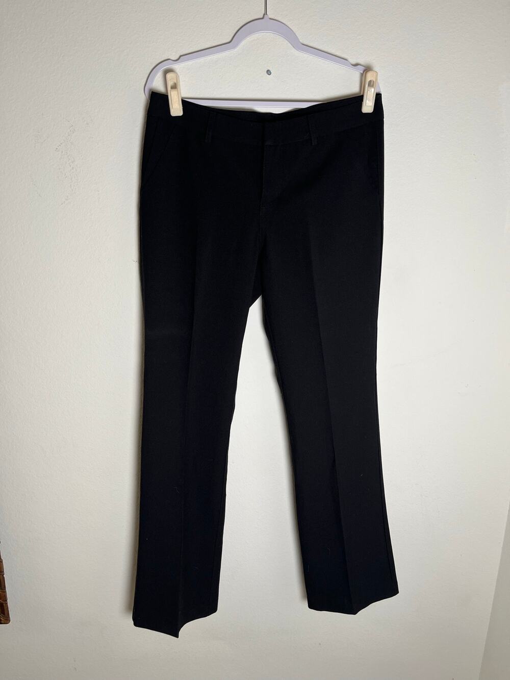 KUT From The Kloth Women’s Pants Size 12 Black Trouser Old Money Minimalist